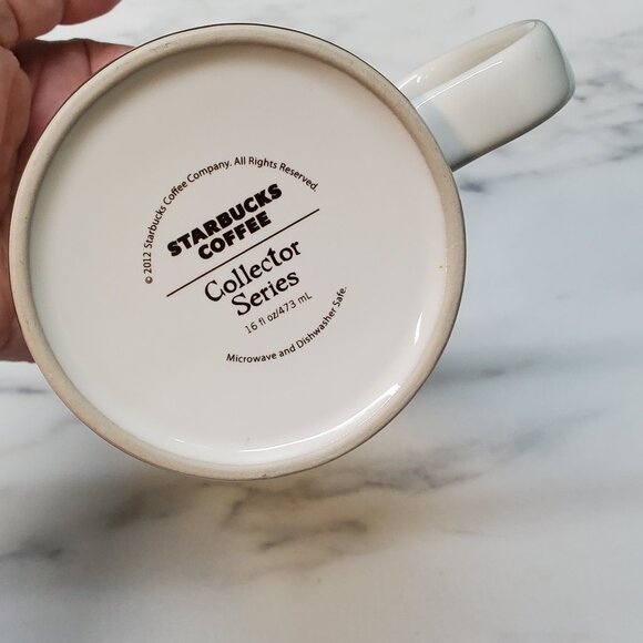 Starbucks 2012 India Cricket Global Icon City Collector Series 16oz Coffee Mug - Picture 4 of 8